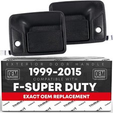 Exterior Front Driver  Passenger Door Handle - Compatible with 1999-2016 Ford F