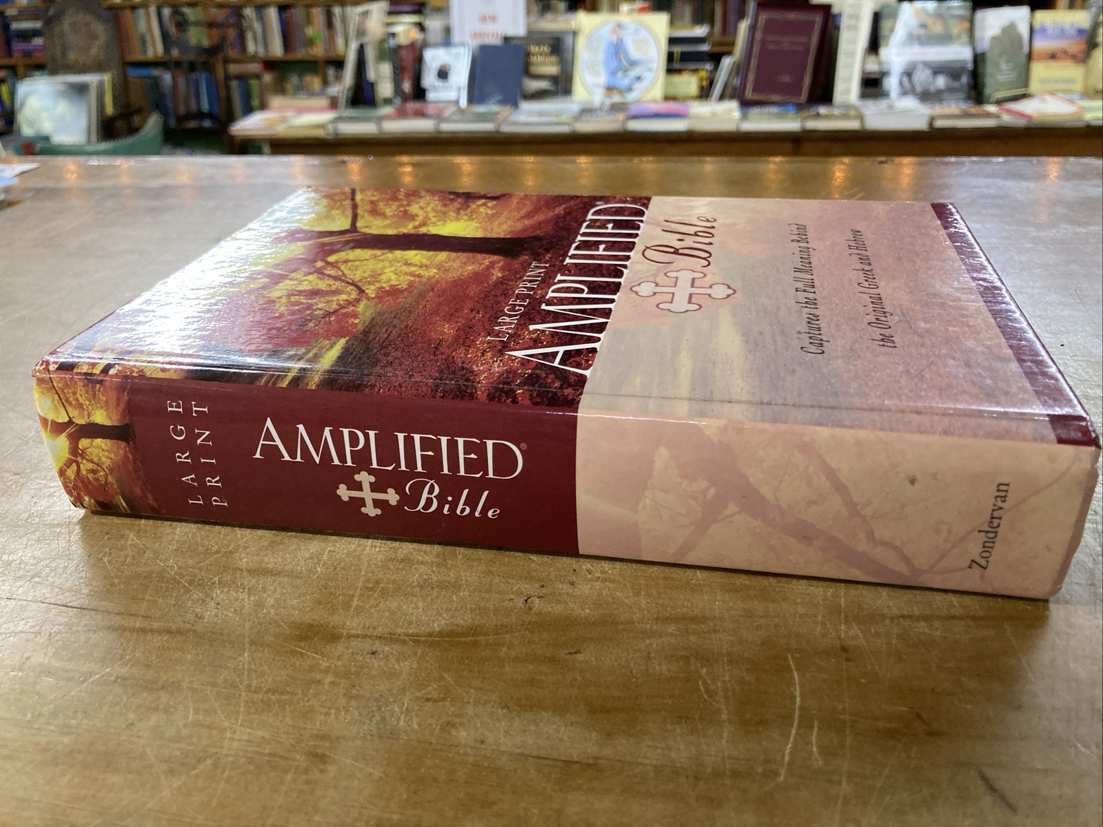 Zondervan 1987 Amplified Bible Classic AMP AMPC Large Print Hardcover