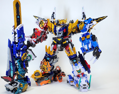 Miniforce Dinoid Warrior Great Rex Kaiser D9 Transformer Combine