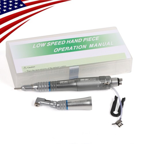 Dental Low Speed Contra Angle Straight Handpiece Air Motor Set - Picture 33 of 141