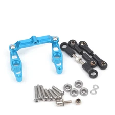 Aluminum Ball Bearing Crank Steering Kit for Tamiya TT02 TT02D Chassis Upgrades