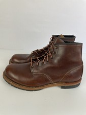 Red Wing Heritage Beckman Boots 13 D 9016 Cigar Featherstone Plain Toe Seconds