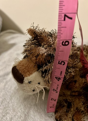 Ganz Darker Leopard Stuffed Toy; About 7“ Tall & about 9” Long; Vivid Color; - Picture 8 of 10