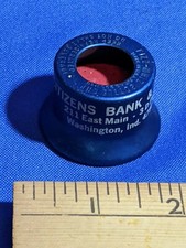 Blue Fizz-Whiz Bottle Cap Adertising Washington,IN Citizens Bank Trust VTG