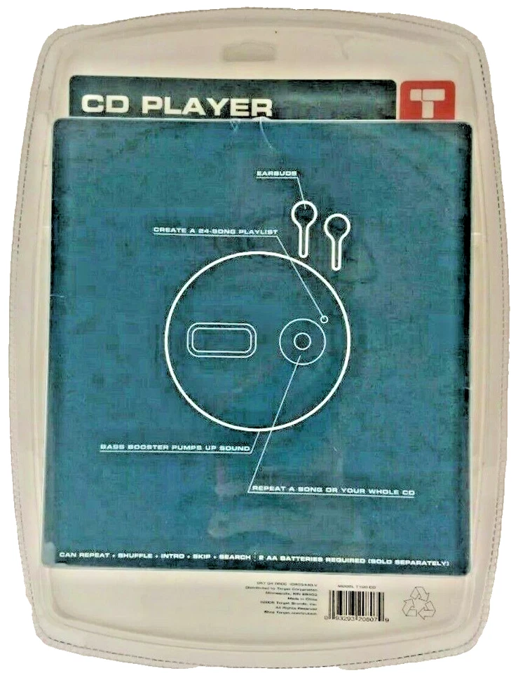 Reproductor de CD portátil Trutech T160-CD sin saltar Foto 2 de 2