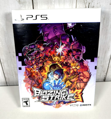 Blazing Strike: Limited Edition (PS5 / Playstation 5) BRAND NEW - SEALED