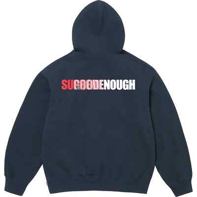 Supreme GOODENOUGH Hooded Sweatshirt Navy | eBay
