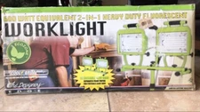 NEW 130 WATT Heavy Duty Dual Fluorescent Work Light Equivalent To 600 Watt.