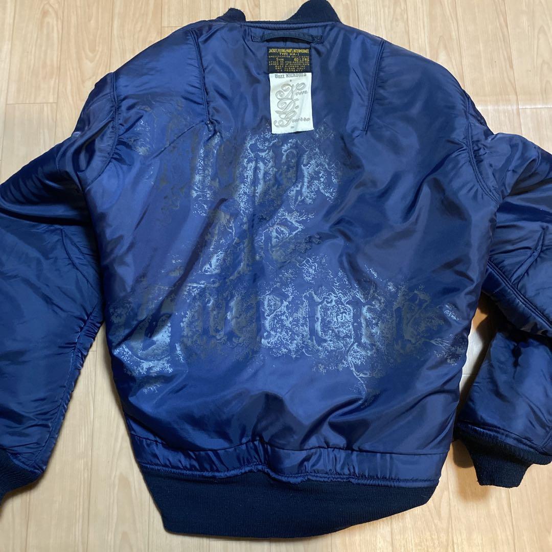 BUZZ RICKSON'S NOM DE GUERRE flight jacket MA-1 Size 40 from Japan