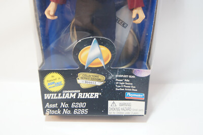 【激レア・新品未開封】Star Trek 限定版 コレクターズセット Star Trek Collector Series Commander William Riker 6280
