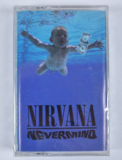 RARE Factory Sealed NIRVANA Nevermind Cassette Tape 1991 Geffen DGCC-24425