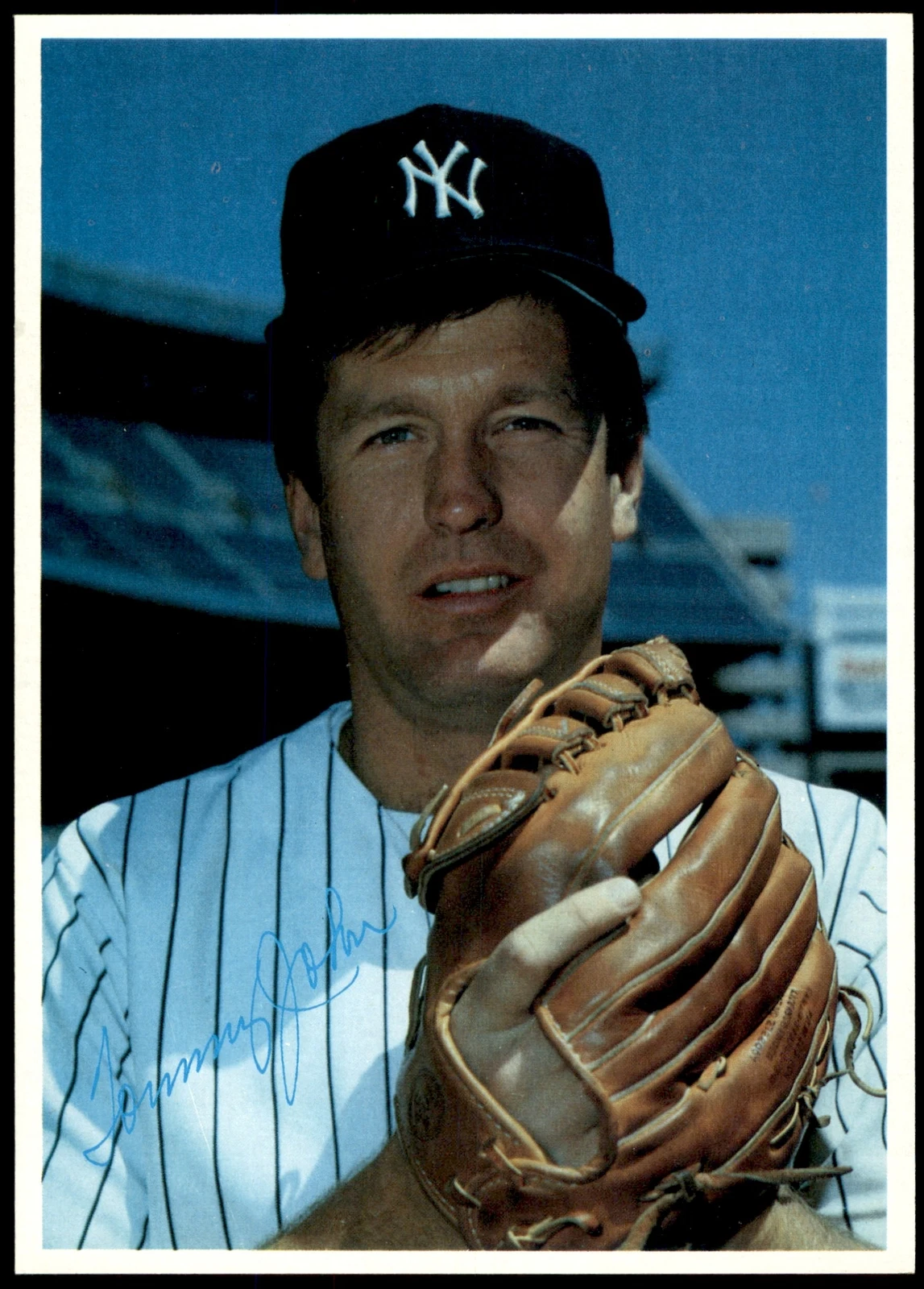 Tommy John trading card