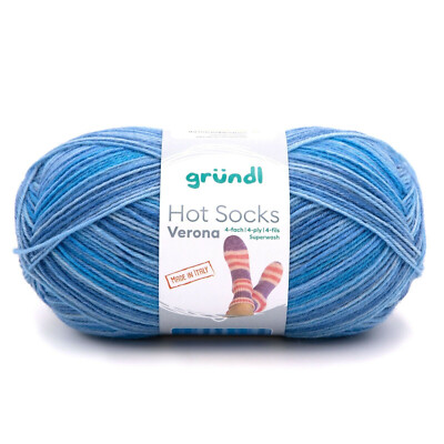 Gründl Hot Socks Verona, 4-fach, 100 g Fb 06