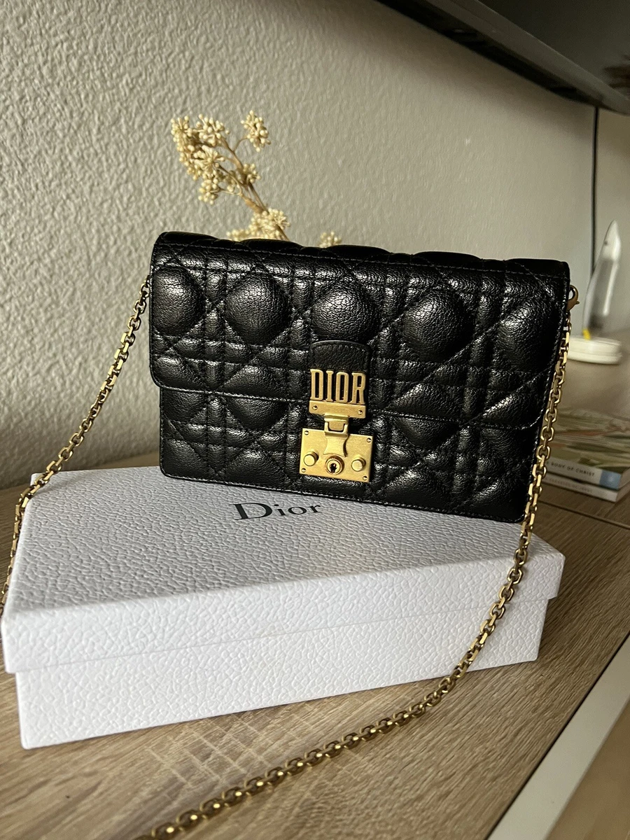 Christian Dior Dioraddict Leather Crossbody Bag