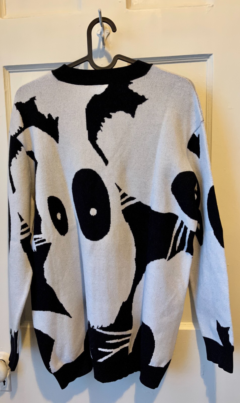alexander mcqueen |  Women Sweater with Contemporary Design, black/white image 2