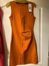 RETAIL $98!! BRAND NEW W TAG!! KENNETH COLE ORANGE BODYCON DRESS, SZ 8