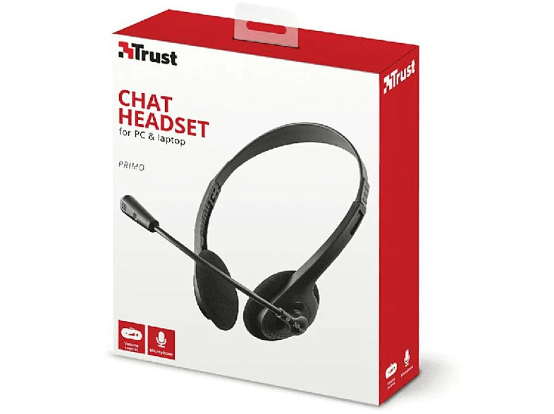 Auriculares - Trust Primo, De diadema, Con cable, Jack 3.5 mm, PC/ Portátil - Imagen 4 de 4