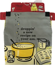 Blue Q Apron - DROPPIN' A NEW RECIPE~BRAND NEW