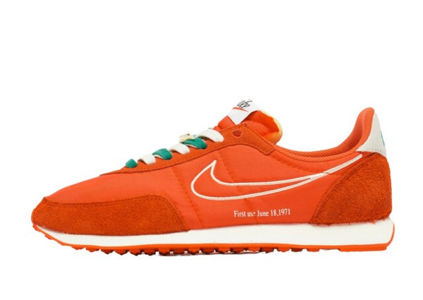 Size 7.5 - Nike Waffle Trainer 2 Orange 