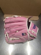 Wilson PINK Baseball Mitt Glove HOPE CANCER AWARENESS T-Ball Mitt Left
