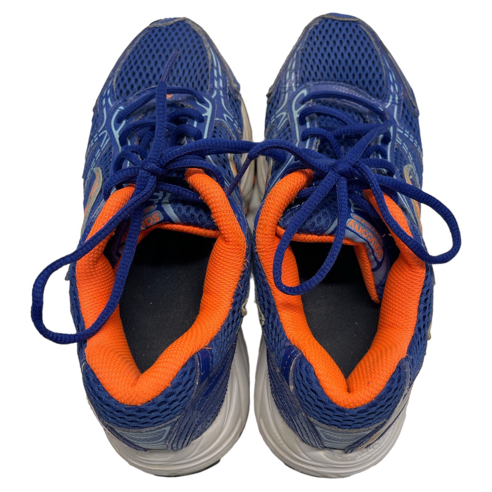 Saucony Oasis Women’s Size 9 Standard Blue Orange Sneaker Breathable Shoe thumbnail 5