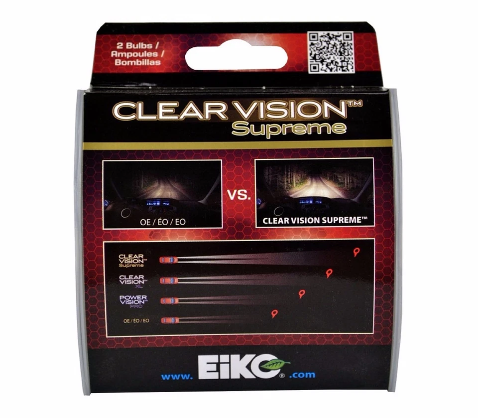 Eiko ClearVision Supreme H10 9145 42W Two Bulbs Fog Light Replacement Lamp  DOT - Image 3 of 4