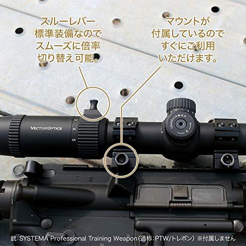 Vector Optics Rifle Scope Forester 1-5x [2nd Generation] SCOC-03