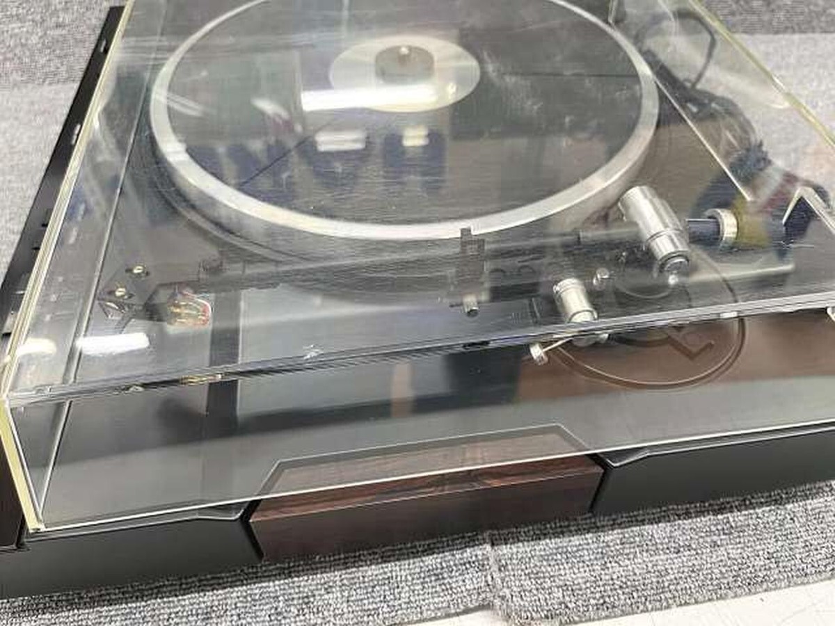 Kenwood Trio KP-F7 Turntable Quartz PLL Direct-Drive Vintage