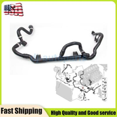 #ad Water Hose Assembly 4 Way Hose For BMW 128i 323i 325i 328i 330i 17127548224 $58.79