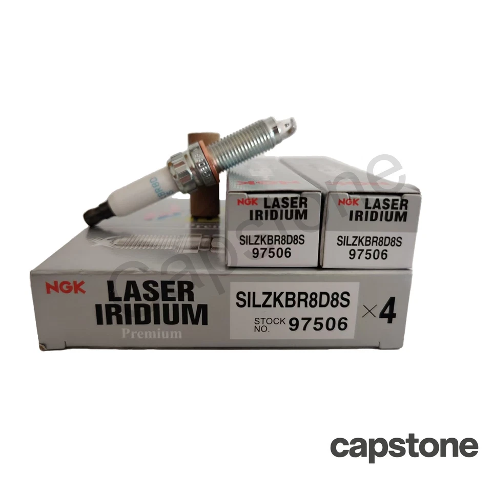 NEW 6Pcs Laser Iridium Spark Plugs SILZKBR8D8S For NGK BMW 12120039664 97506 - Image 4 of 4