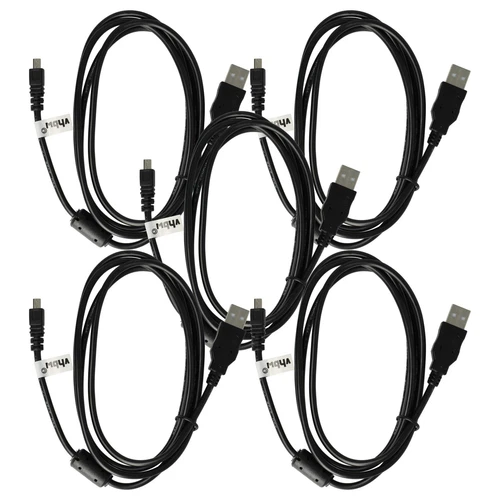5x Câble de données USB pour Panasonic Lumix DMC-GM5 DMC-GH4 DMC-GM1 150cm