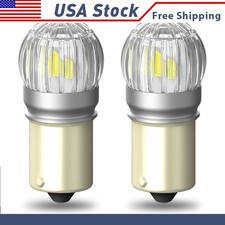 2Pcs 1156 LED 6000K White Kit For Backup Reverse DRL Light 5007 5008 New US 2/4x