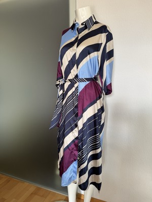Satin Look Kleid Gr 34 XS Von Mango MNG