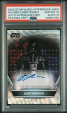 2024 Star Wars Hyperspace Darth Vader PSA 10 Auto 10 Hayden Christensen /25
