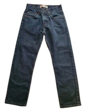 Levi's 514 Boys Straight Jeans 16 REG Blue Medium Wash Denim W28 L28