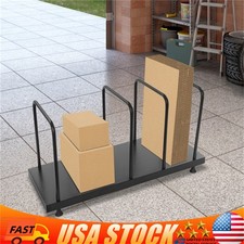 43"Lx18"Wx23"H Pole Adjustable Steel Carton Stand Cardboard Box Stand Rack