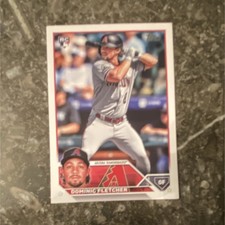 Topps Dominic Fletcher Arizona Diamondbacks 2023 Update Rookie Base #US322 Card. rookie card picture