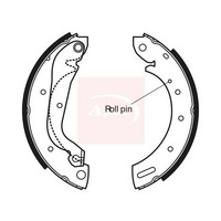 Nissan Terrano Ii R20 1992-2007 Bremsbacken Hinten SHU581
