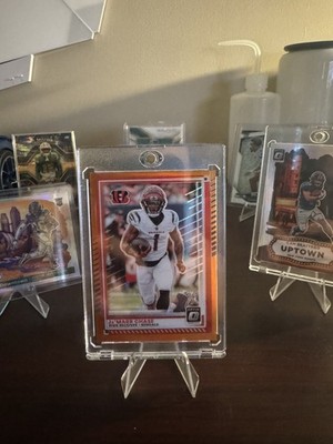 JA'MARR CHASE 2025 Panini Donruss Optic Orange Prizm /299 Bengals Color Match 🔥