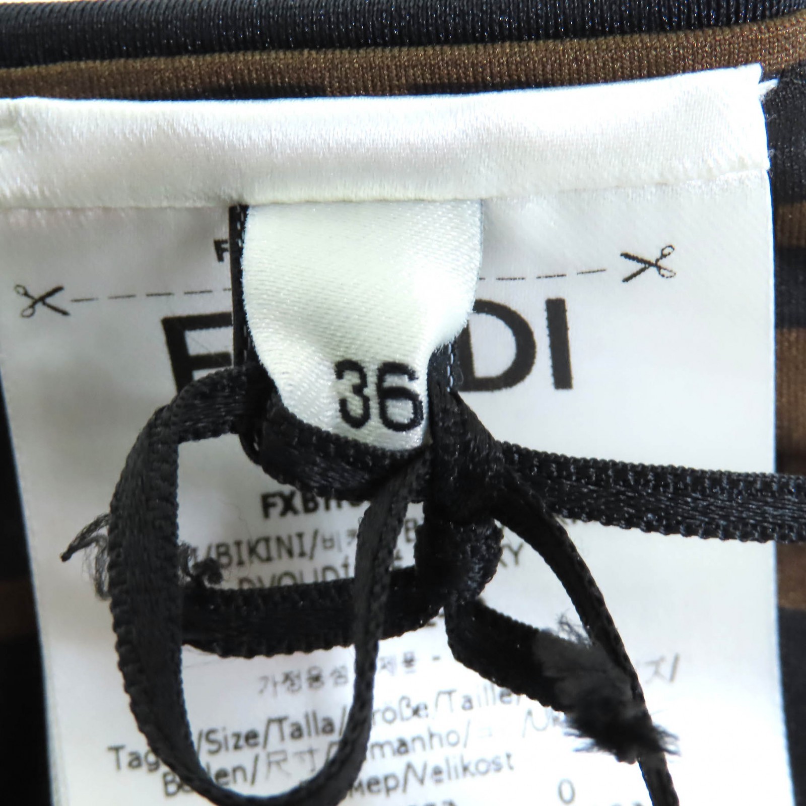 FENDI two-piece set Zucca lining, Pattern FF logo… - image 8