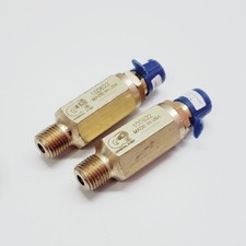 (LOT OF 2) GENERAL PUMP BRASS INLINE HIGH PRESSURE FILTER 100622