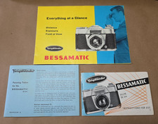 Voigtlander Bessamatic Camera Owners Instruction Manual and focusing tables