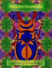 Delightful Doodlebugs: Big Kids Coloring Book: Fantastic Flora & Fauna - Volume 