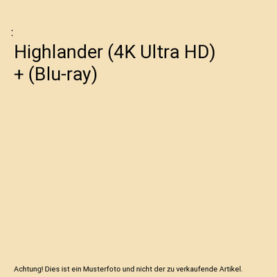 Highlander (4K Ultra HD) + (Blu-ray)