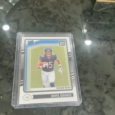 2024 Panini Donruss Optic Rated Rookie Rome Odunze #286 Chicago Bears