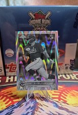 2022 Topps Chrome Sonic - Trey Amburgey #61 Black & White RayWave Refractor (RC)