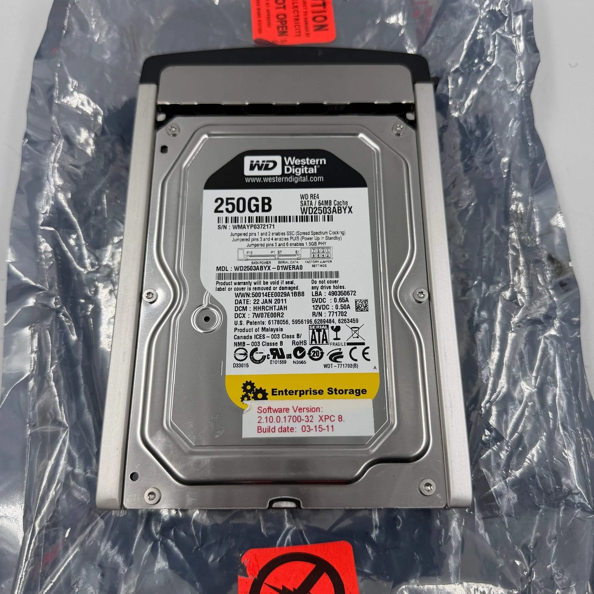 Western Digital 250GB Internal Hard Disk Drives for sale | eBay