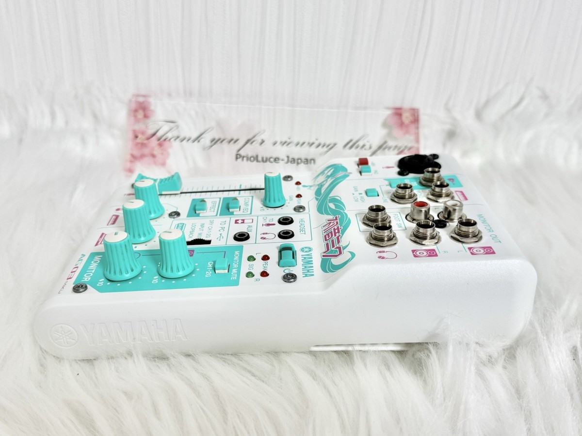 Yamaha Ag03-miku Webcasting Mixer 3 Channel Hatsune Miku JPN for