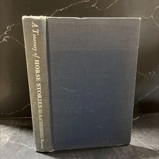 a treasury of horse stories book, by margaret cabell self, 1965 Hardcover