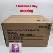 Medicom Toy Be@rbrick series 50 bearbrick master case 4 BOX  in stock